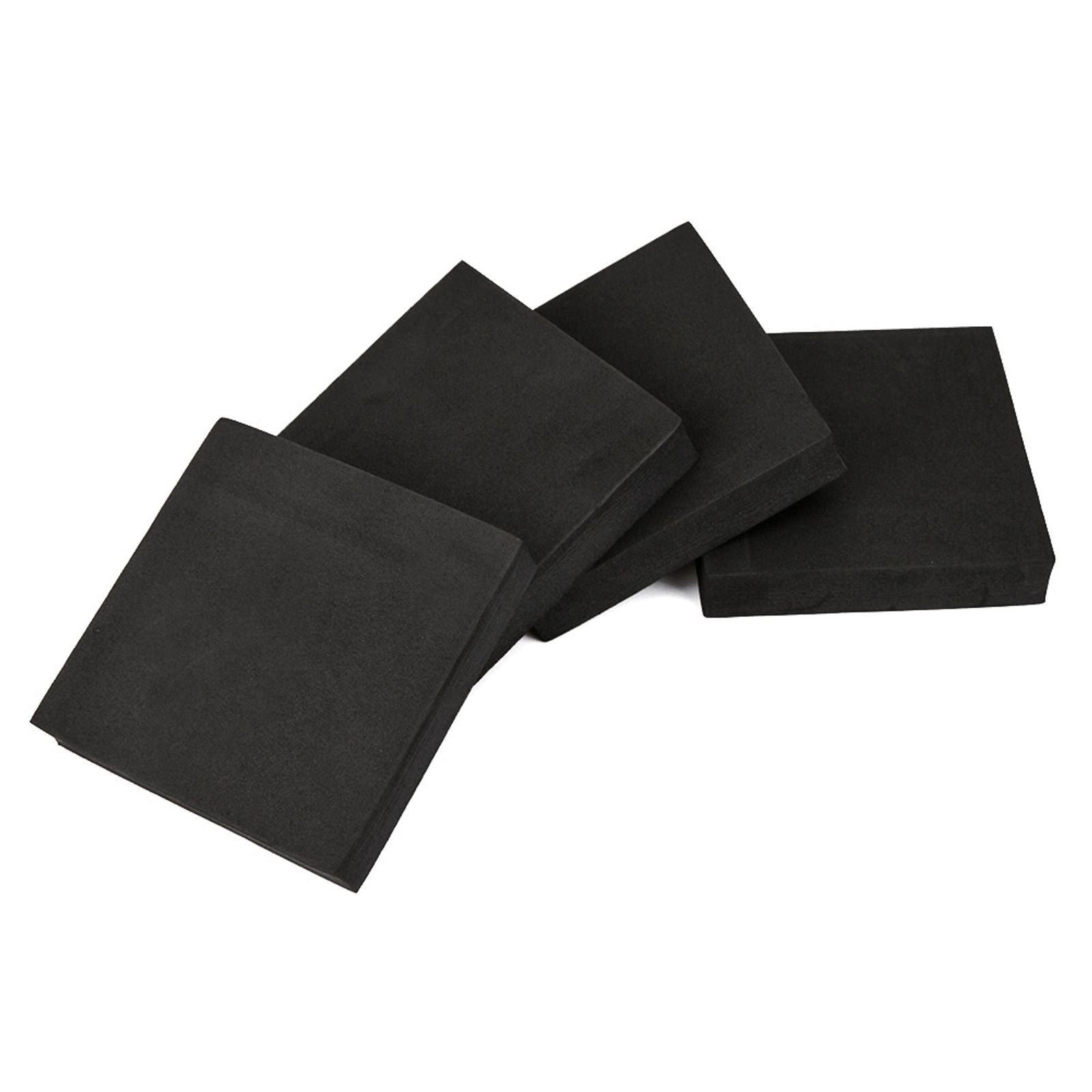 4pcs Anti-Vibration Pads - Non-Slip Square Mats