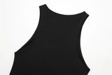 Women's White Sleeveless Bodysuit - Summer Essential