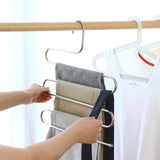 5-Layer Non-Slip Multi-Functional Clothes Hanger Rack