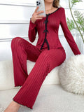 Warm Winter Pajama Set for Women