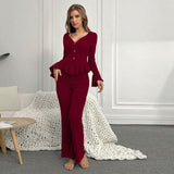 Warm Winter Pajama Set for Women