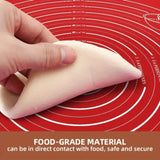 Non-Stick Baking Mat for Pizza & Cakes - Easy Clean