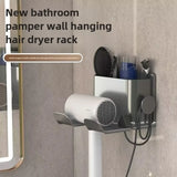 Wall Mounted Hair Dryer and Straightener Holder
