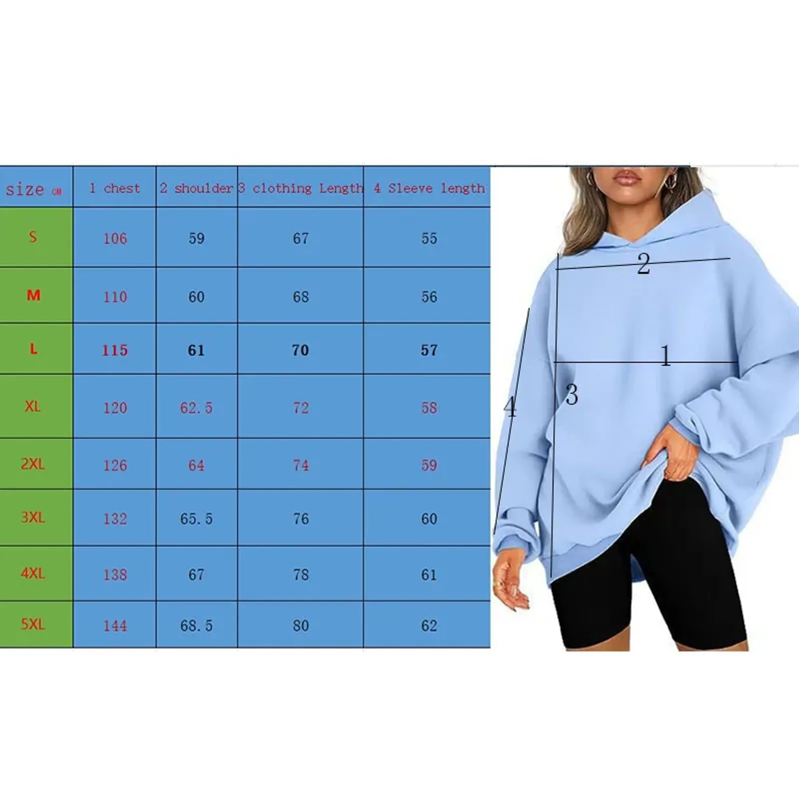Oversized Unisex Hoodie - Loose Fit Winter Sportswear