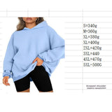 Oversized Unisex Hoodie - Loose Fit Winter Sportswear