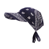 Womens Sun Hat with Printed Headband and Wide Brim