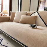 Nordic Minimalist Chenille Non-Slip Sofa Pad