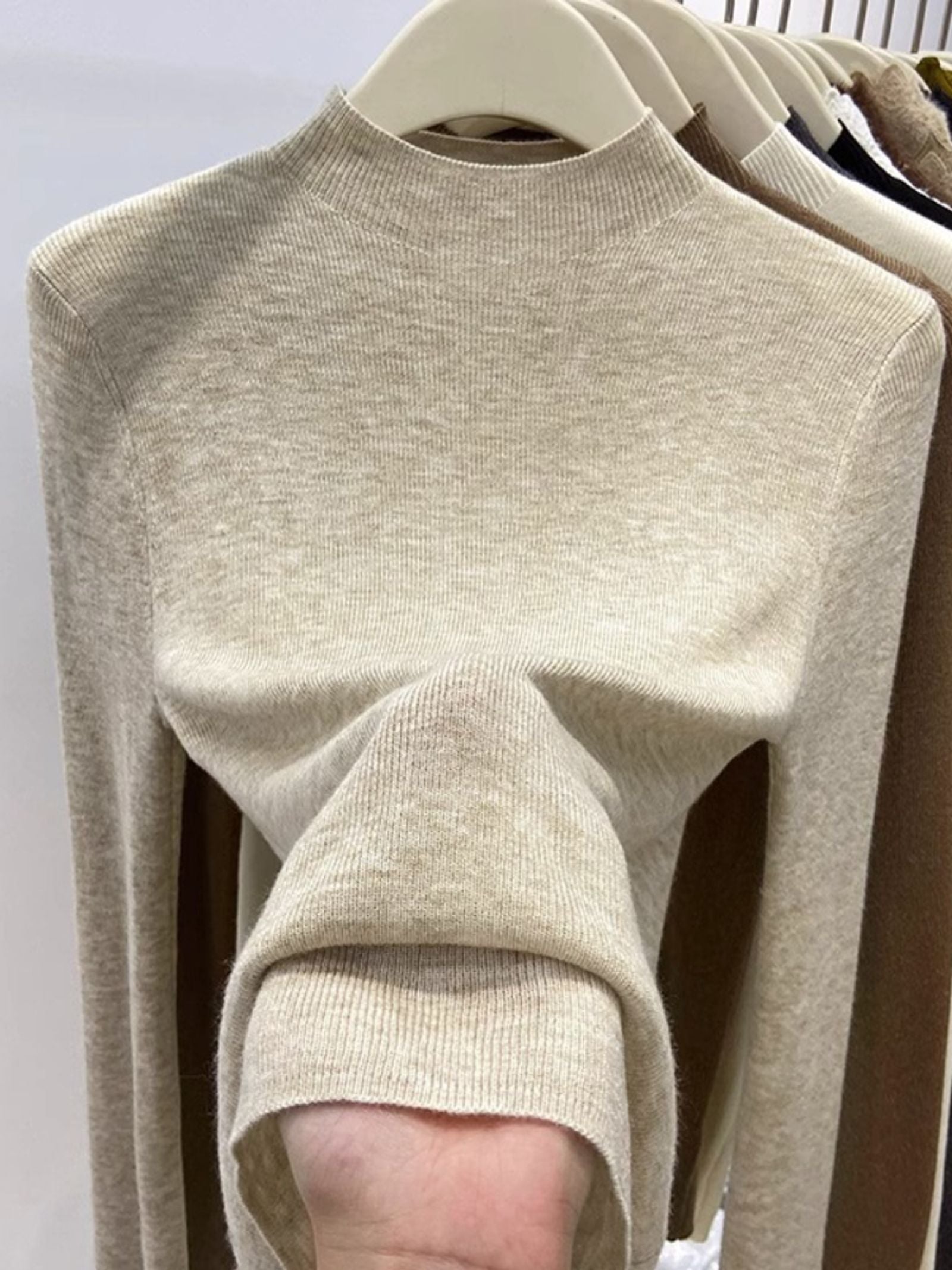 Women’s Solid Slim Turtleneck Sweater - Autumn/Winter