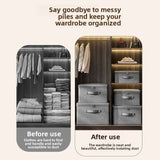 Foldable Cationic Fabric Storage Box with Soft Lid