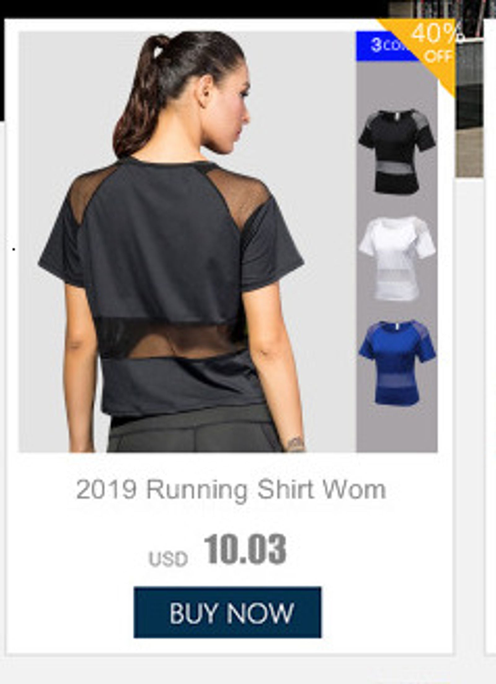 Quick Dry Slim Fit Yoga Tops for Women