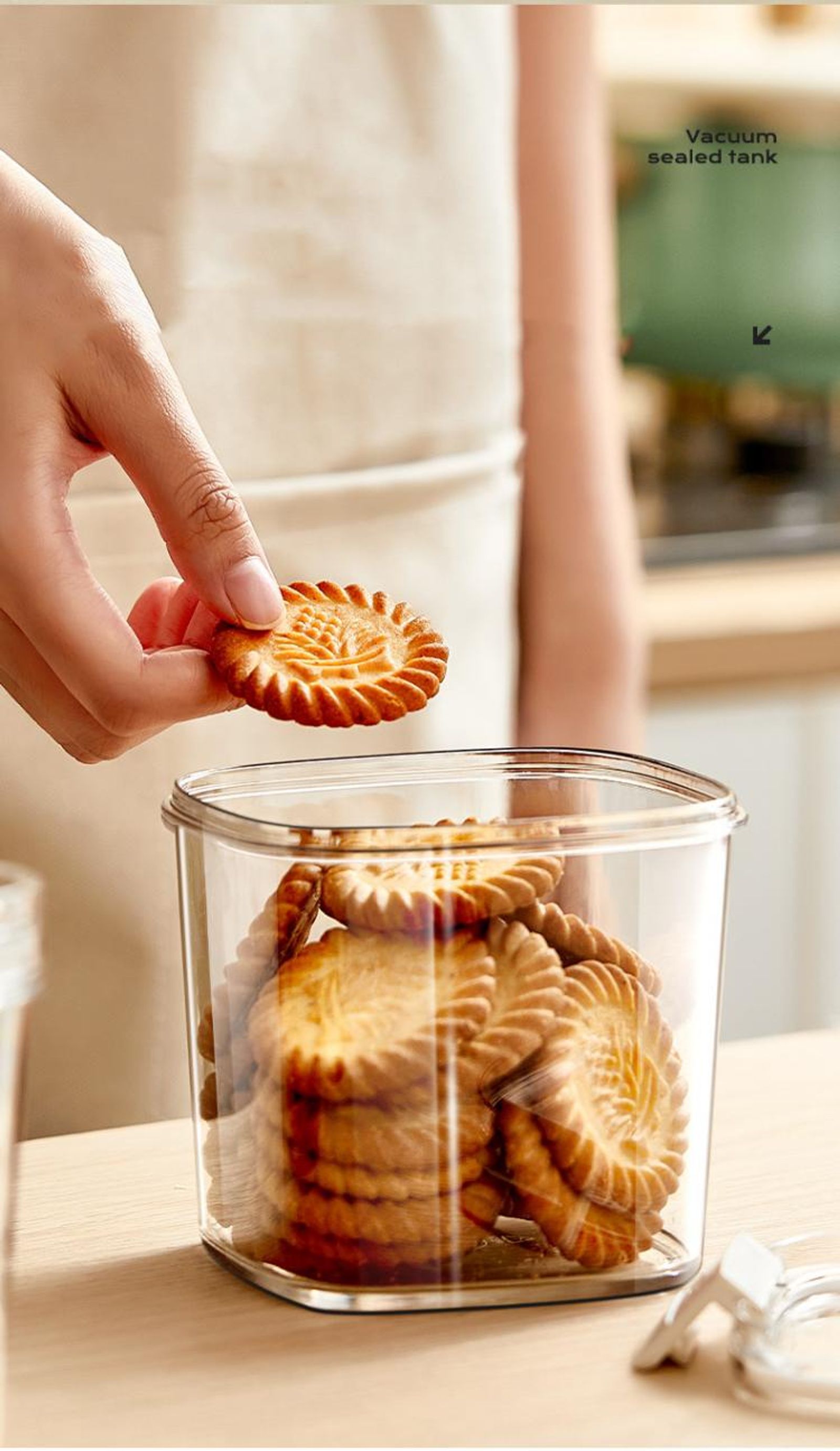 Vacuum Sealed Coffee Beans Storage Jar