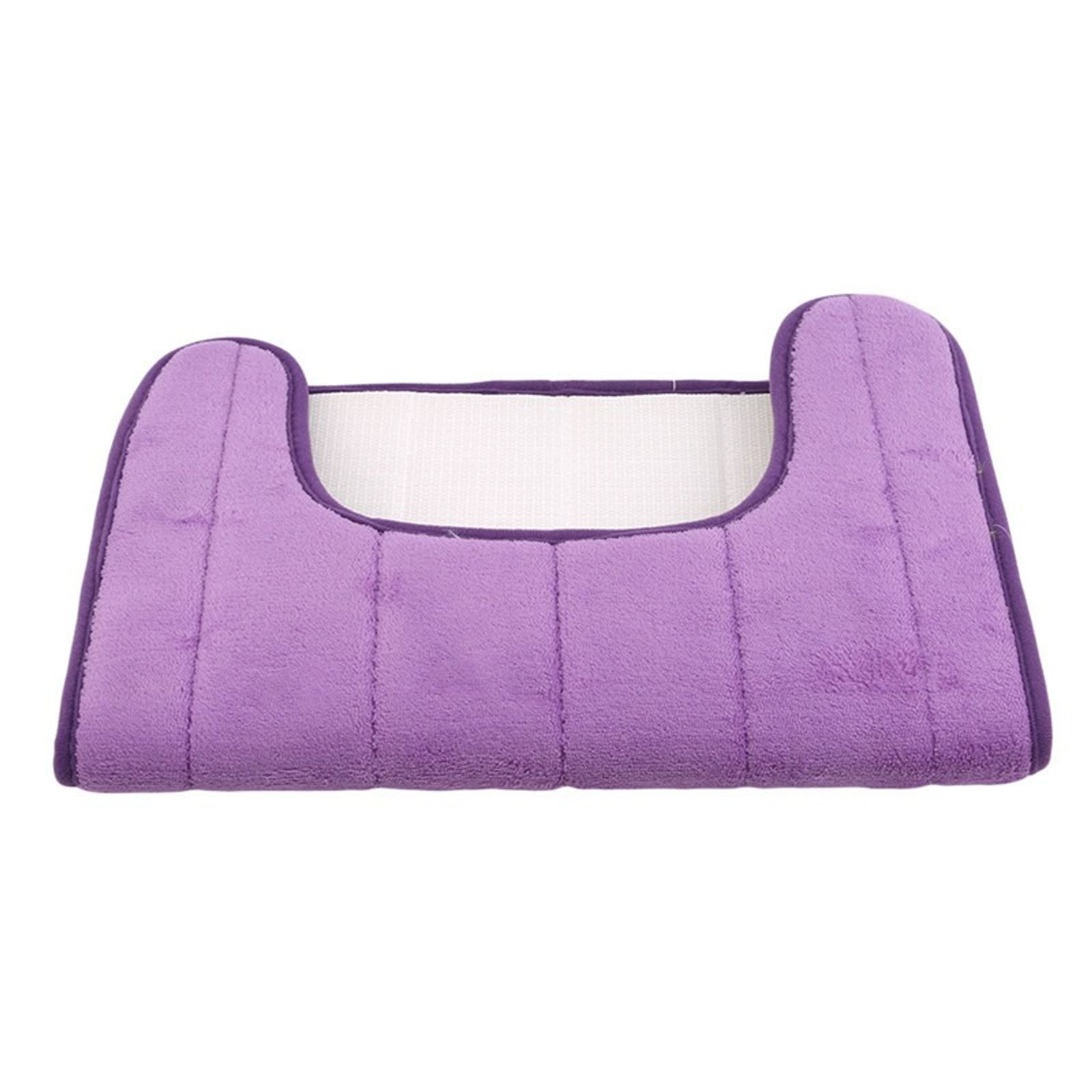 U-Shaped Water Absorbing Bathroom Mats