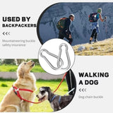 Mini Alloy Carabiner Hook for Outdoor Activities