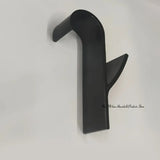 White Clear Hanger Clips for Towels and Scarves