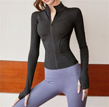 Women's Long Sleeve Sport Jacket for Gym & Casual Wear