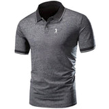Men's Pique Polo Shirt - Business Casual Short Sleeve