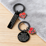 Fashion Heart Pendant Keychain - Unisex Gift Accessory