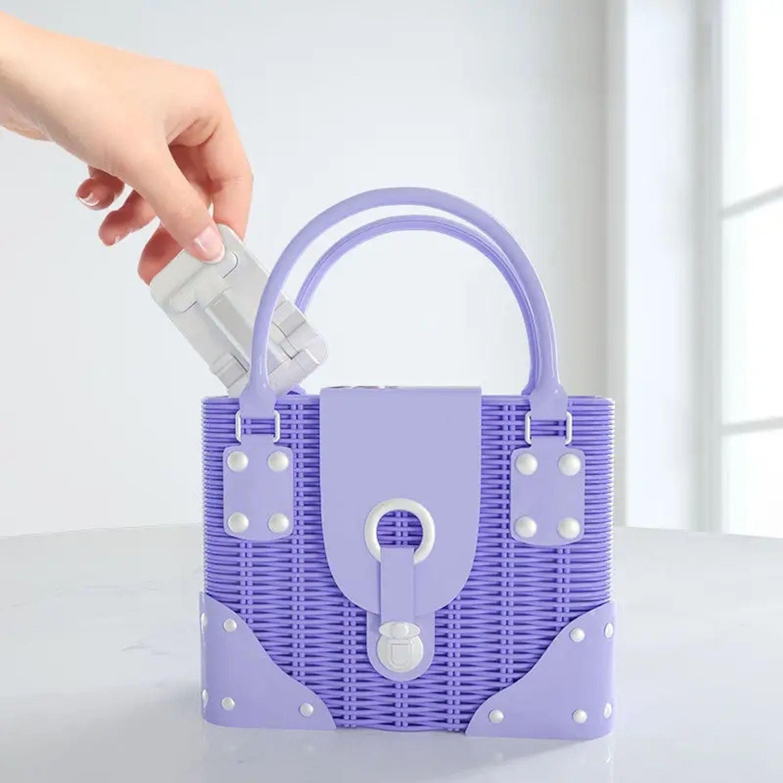 Adjustable Desktop Phone and Tablet Holder