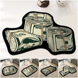 Creative Money Shaped Carpet Rug for Bedroom