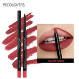 Waterproof Matte Lipliner Pencil - Long Lasting Red