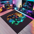 Large Non-Slip Gaming Carpet for Boys' Room