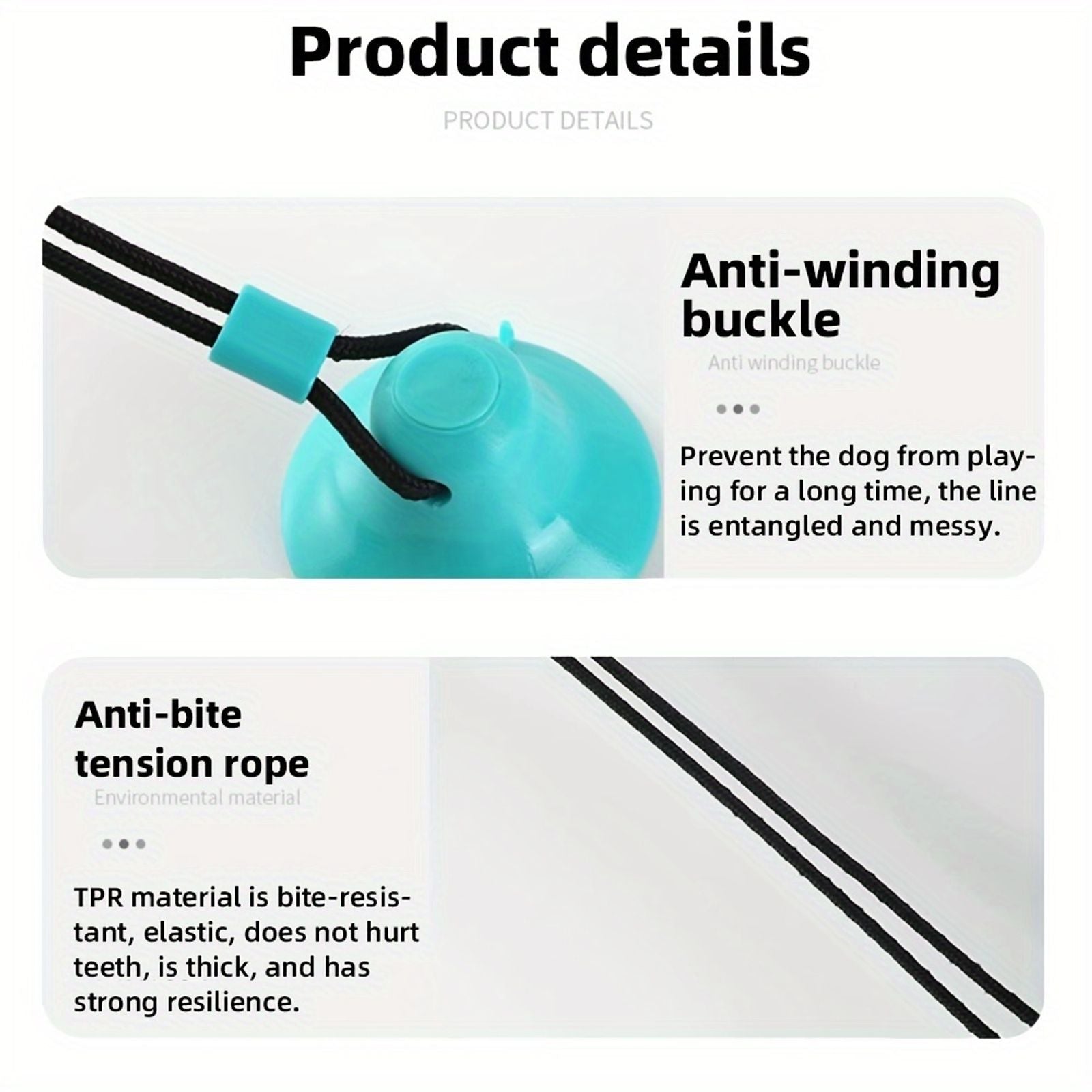 Interactive Dog Suction Cup Toy with Sound and Food Leakage