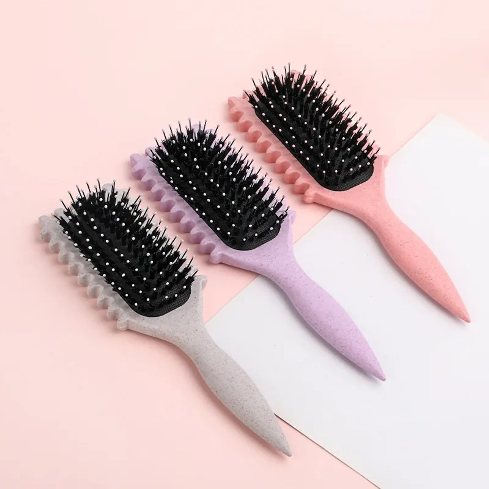 Curly Hair Styling Brush for Combing and Shaping Curls