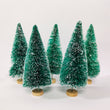 Mini Christmas Tree Ornament Set - 5/8pcs Decorative Cedar Pine