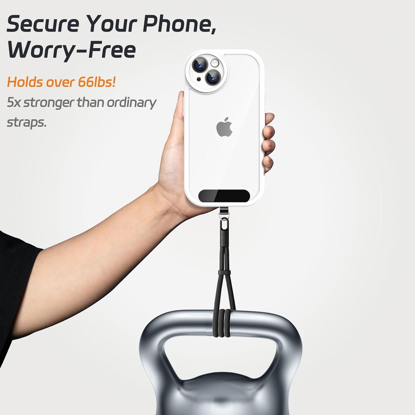 Universal Adjustable Mobile Phone Lanyard with Anti-drop Design