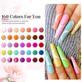 7pc Nail Gel Polish Set for DIY Nail Art Design
