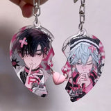 Anime Alien Stage Cosplay Keychain Set
