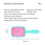 2pc Anti-Static Hair Comb Set for Styling and Scalp Massage