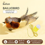 Interactive Electric Cat Toy with Chirping Sound