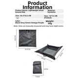 Folding Office Desktop Storage Tray - Waterproof Organizer