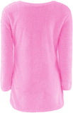 Plus Size Women's Warm Knitted Pullover Sweater