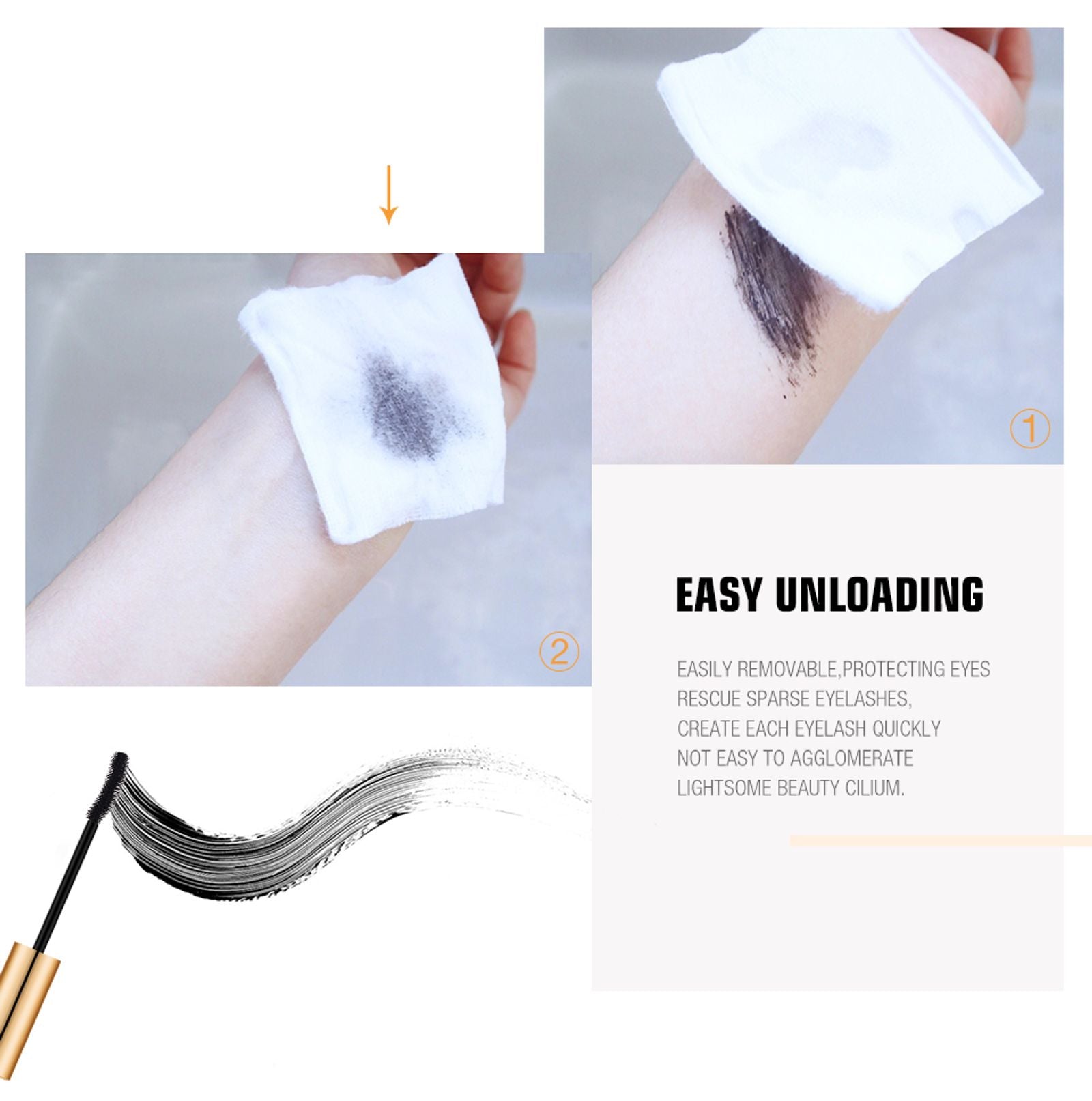 O.TWO.O 3D Lengthening Black Mascara