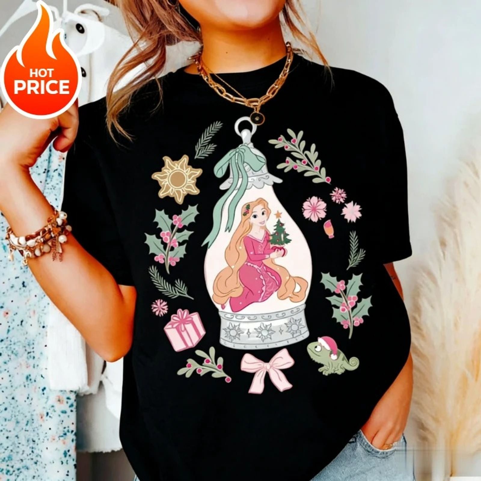 Disney Princess Summer Oversized T-Shirt for Families