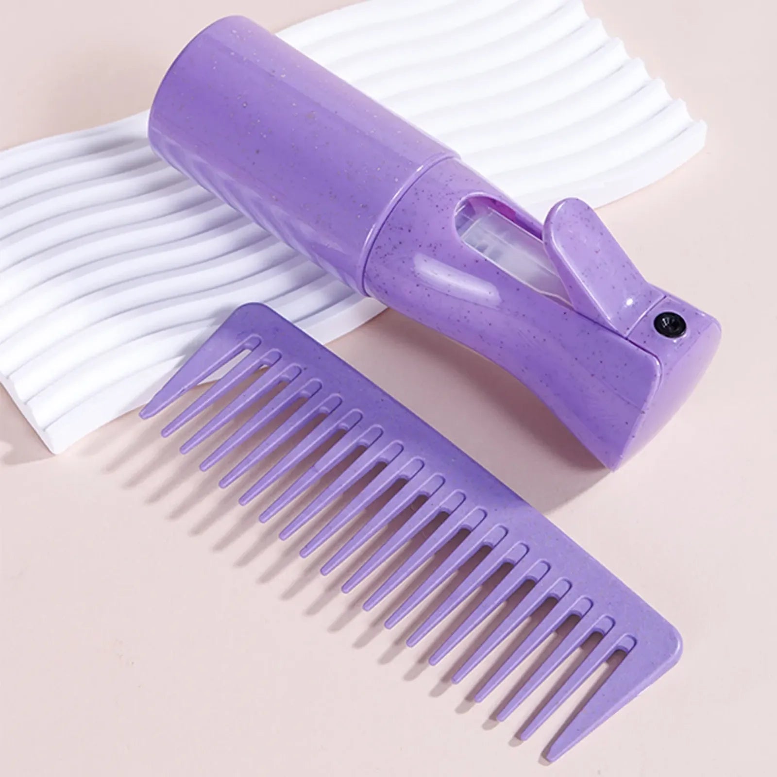 Hair Styling Tools Set - Brush, Comb & Spray Bottle