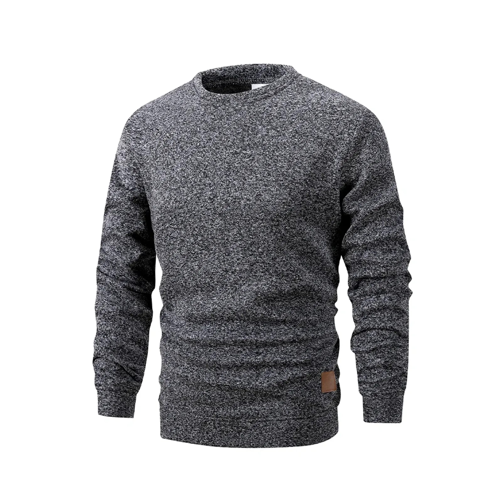 Men's Casual Round Neck Long Sleeve Pullover Sweatshirt