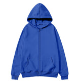 Men's and Women's Fleece Zipper Hoodie Jacket