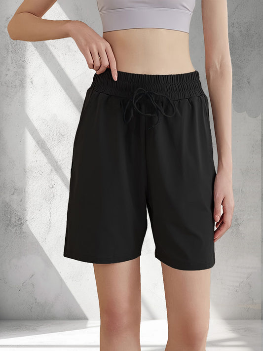 Loose Fit Running Shorts - Casual Five-Quarter Length Trousers