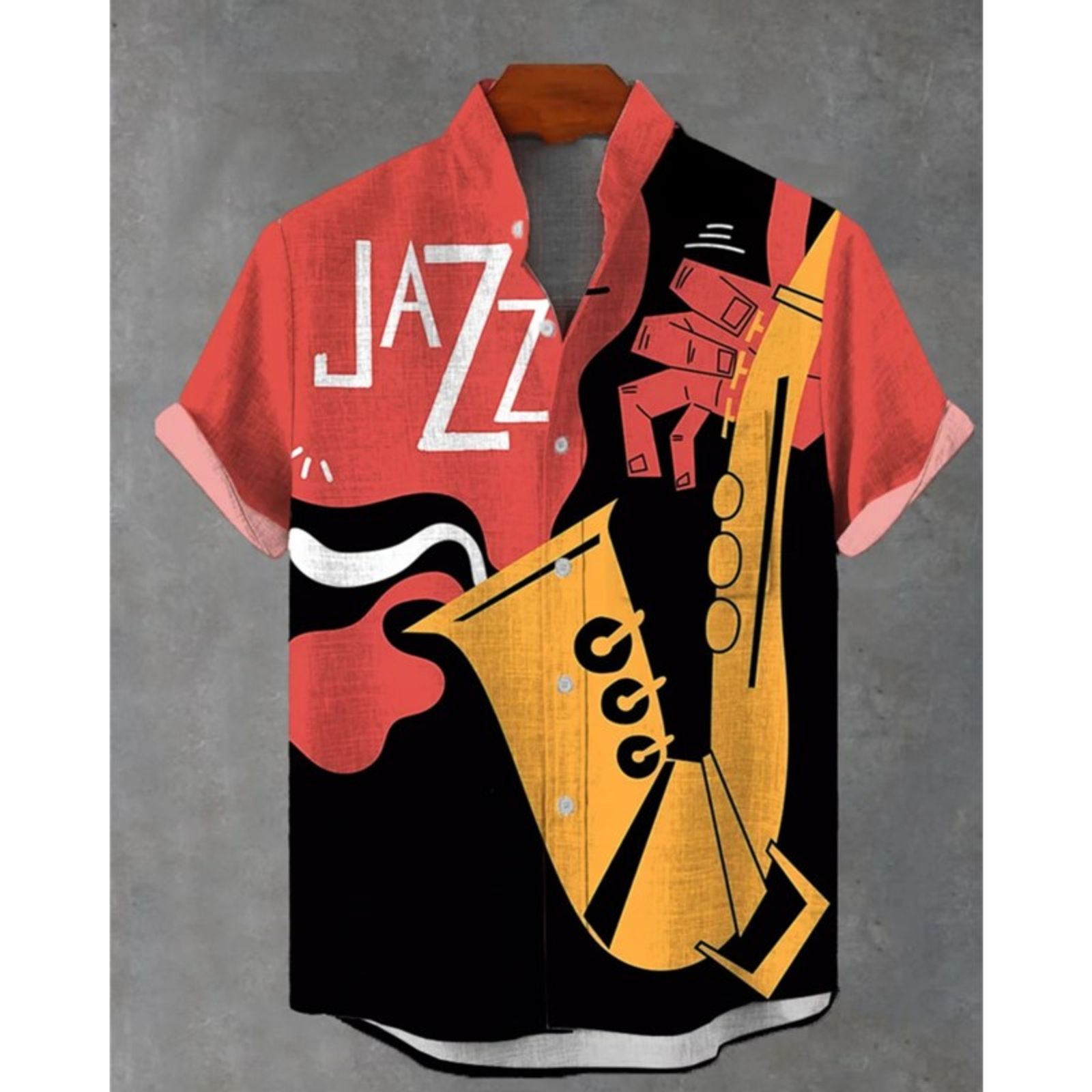 2025 Fashion Carnival 3D Printed Men's Casual Short Sleeve Shirt