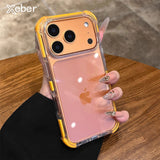 Transparent Clear Ultra Thin Acrylic Armor Case for iPhone