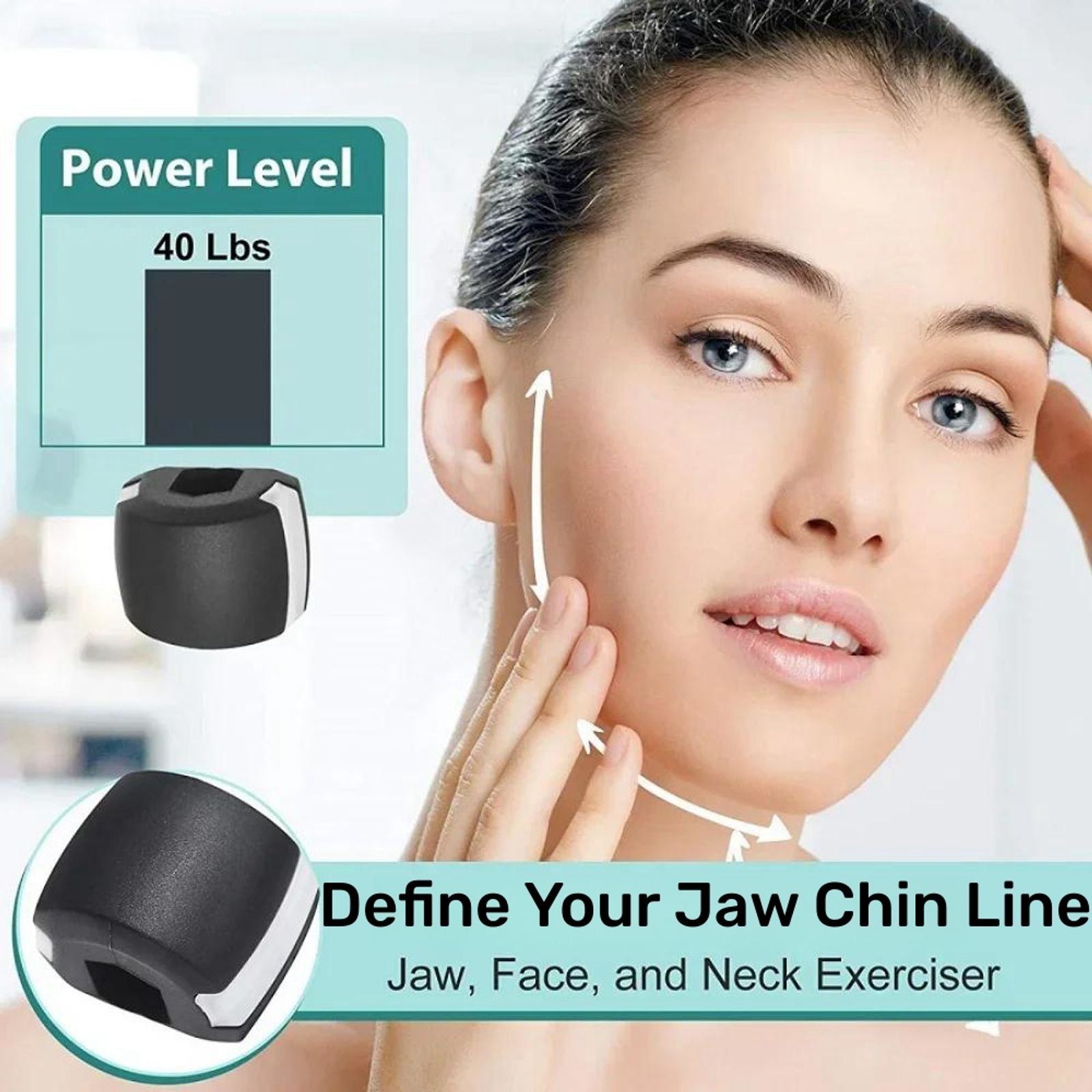 Facial Muscle Exerciser Chew Ball for V-Shaped Face Lift