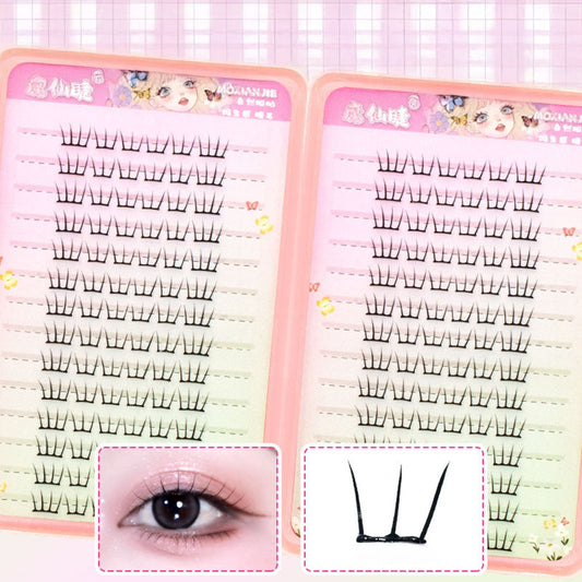 Korean Idol Wispy False Eyelashes for Natural Eye Enhancement