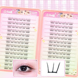 Korean Idol Wispy False Eyelashes for Natural Eye Enhancement