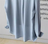 Sun Protection Loose Fit Thin Chiffon Women's Casual Shirt