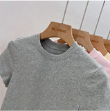 Summer O-Neck Fashion T-Shirt for Women