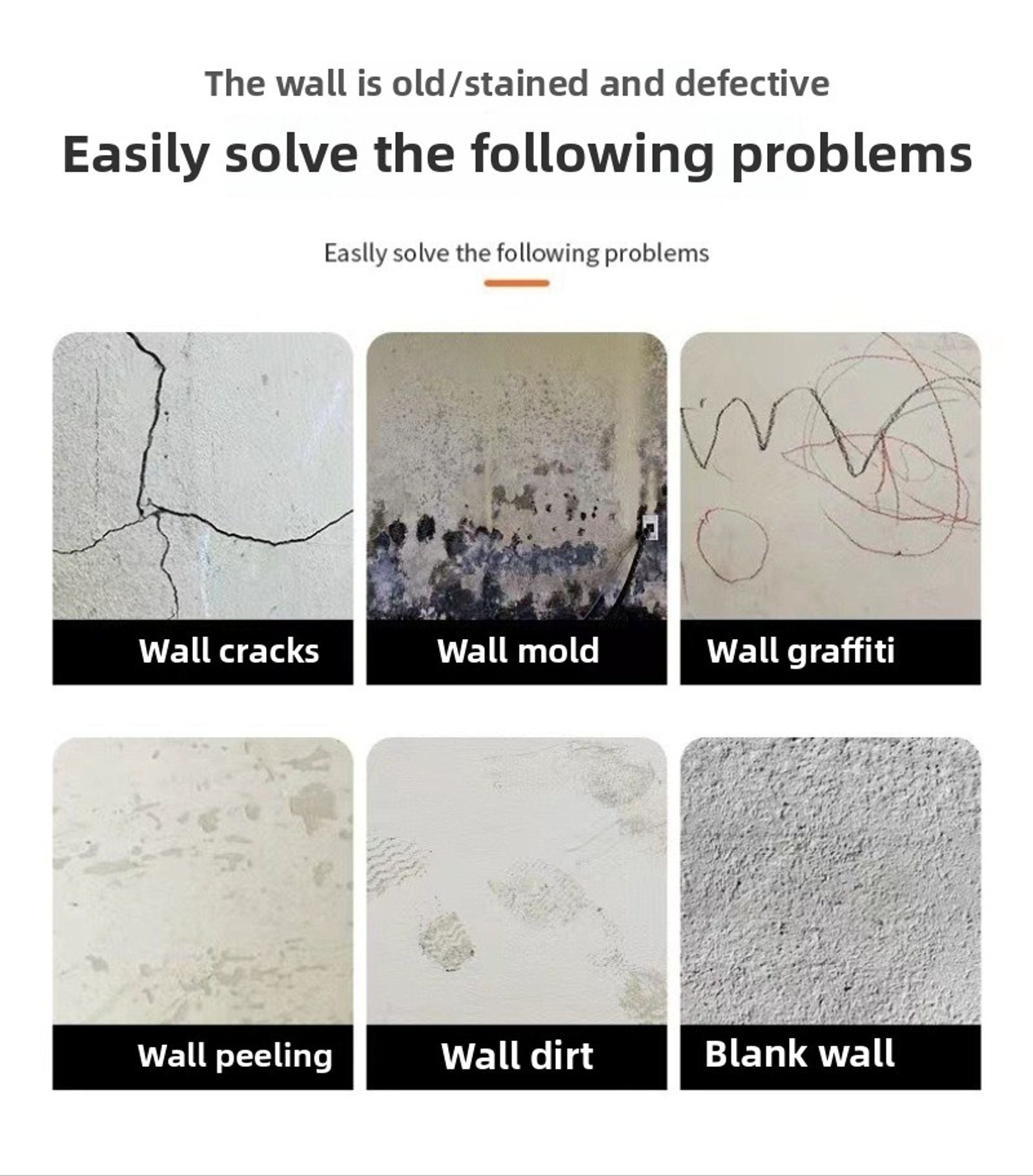 3D Marble Wall Stickers - Waterproof Self-Adhesive Decor