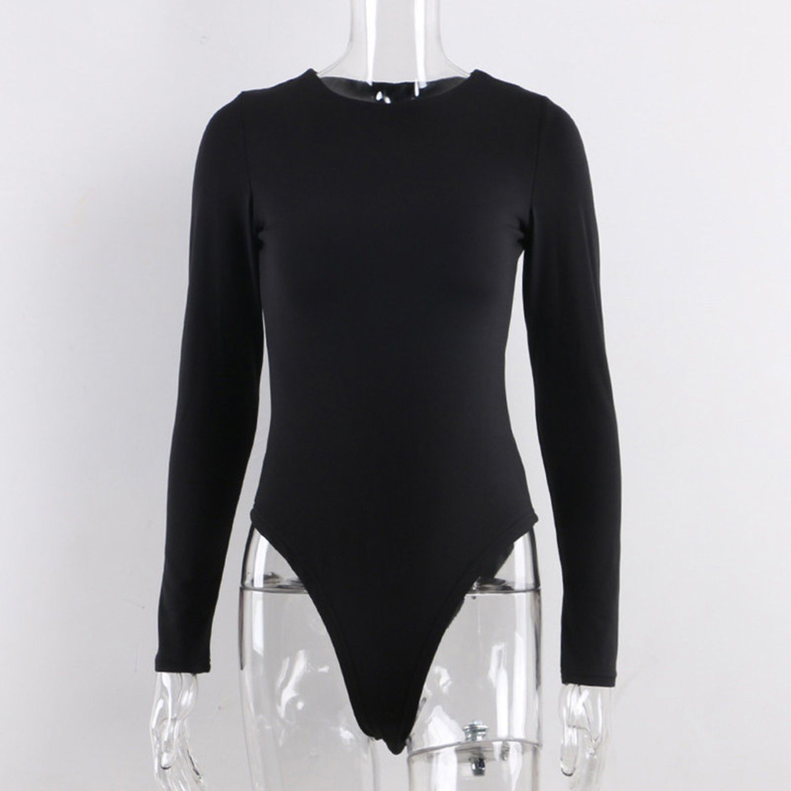 Sexy Y2K Women’s Long Sleeve Cotton Bodysuit